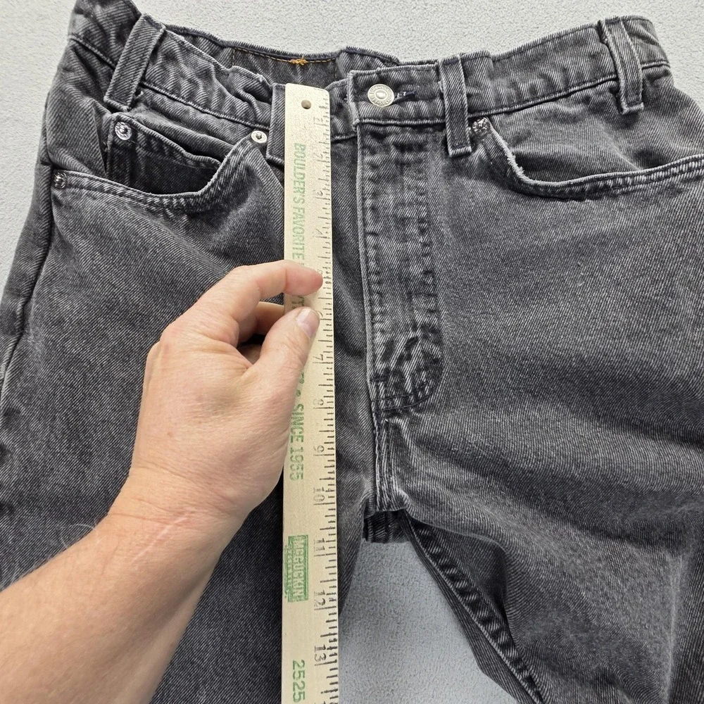 VTG Levis 505 Jeans Mens Gray Med Wash Straight‎ Denim Zip Fly USA Fits 29x29